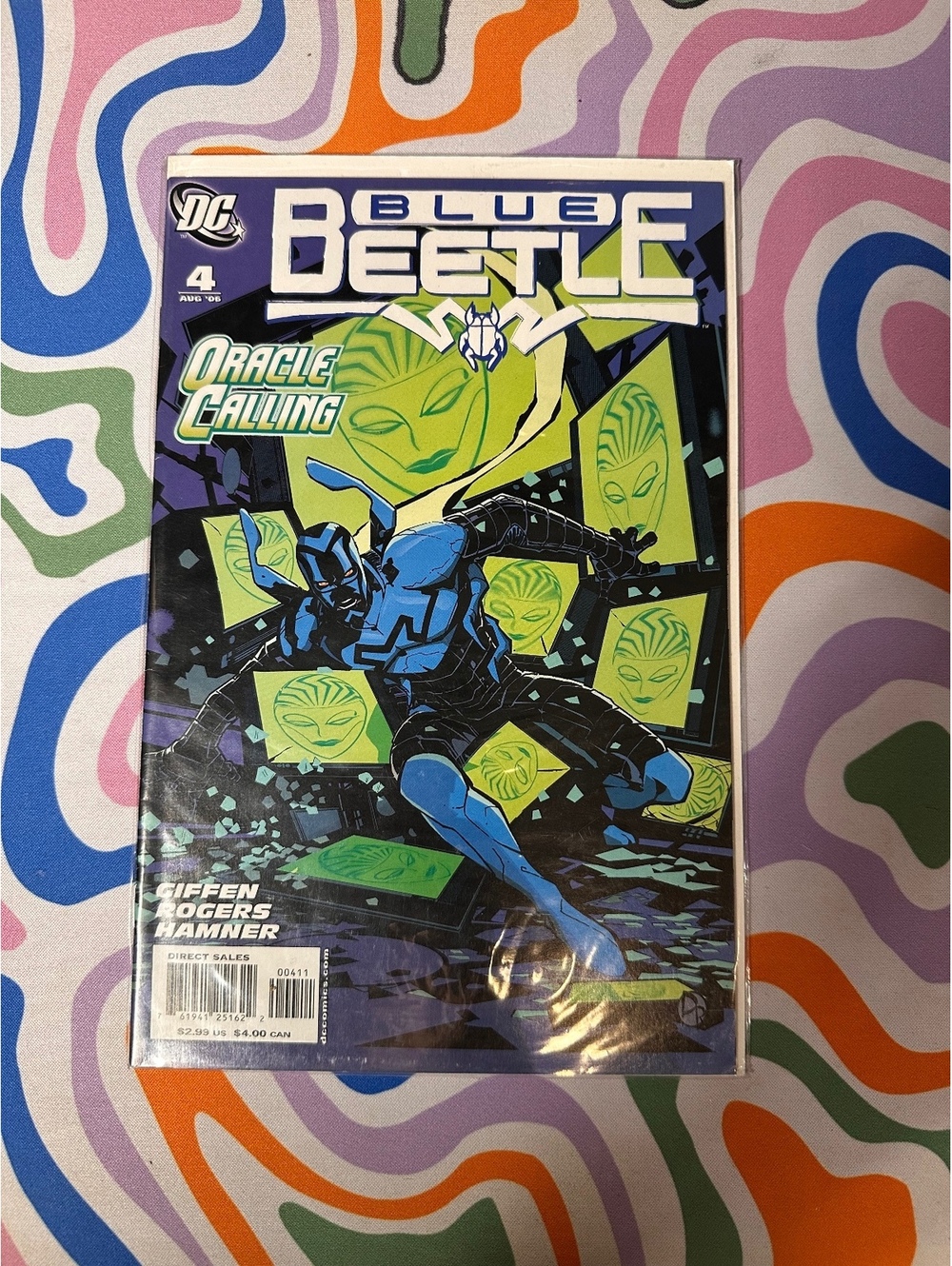 Blue Beetle Reach for the Stars comic book